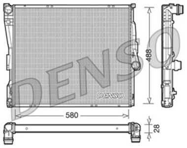 Kylare, motorkylning, bmw x3 [e83], 17113400013, 17113414986