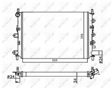 Kylare, motorkylning, ford,renault, 1029459, 1664029, 1664038, 1664039, 1664043, 1664047, 1664048, 1664051, 1664052, 1664069, 1