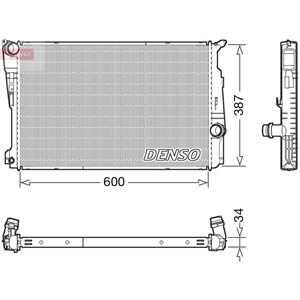 Kylare, motorkylning, bmw x4 [f26], 17117632080, 17117823568, 17118623369