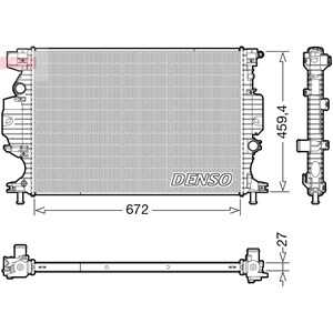 Kylare, motorkylning, ford galaxy iii, mondeo halvkombi v, mondeo turnier v, 1768469, 2100015, 2113221, 5184273, 5184442, 54825