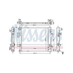 Kylare, motorkylning, hyundai i10 ii, i10 sedan ii, 25310B9150