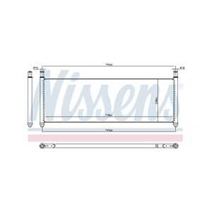 Kylare, motorkylning, tesla model x, 104849800B, 104849800C, 3E0147820000