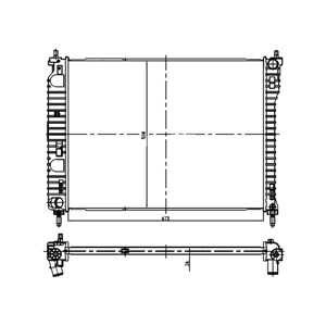 Kylare, motorkylning, chevrolet captiva, captiva sport, opel antara a, 20777047, 20942542, 22777047, 4803043, 4817323, 4818247,