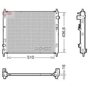 Kylare, motorkylning, nissan juke, pulsar halvkombi, 214101KK0A, 214101KK0B, 214101KK0C, 214101KK1A