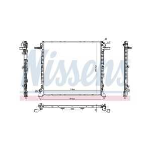 Kylare, motorkylning, vw crafter buss, crafter flak/chassi, crafter skåp, grand california camper, 2N0121253A, 2N0121253C