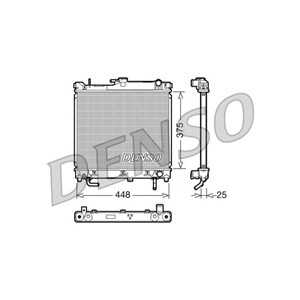 Kylare, motorkylning, suzuki jimny terrängbil täckt, 1770080A10, 1770080A11, 1770081A11, 1A2515200