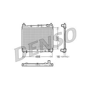 Kylare, motorkylning, toyota yaris, yaris verso, 1640021060, 1640021080, 16400-21081, 1640021120