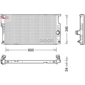 Kylare, motorkylning, bmw, 17117618807