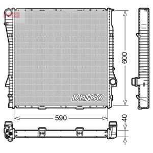 Kylare, motorkylning, bmw x5 [e53], 1439101, 17101439101