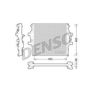 Kylare, motorkylning, iveco daily flak/chassi v, daily flak/chassi vi, daily skåp v, daily skåp vi, 5801255814