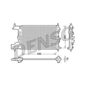 Kylare, motorkylning, chevrolet,opel,vauxhall, 1300299, 13267650, 13281773