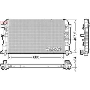 Kylare, motorkylning, vw crafter 30-35 buss, crafter 30-50 flak/chassi, crafter 30-50 skåp, new beetle, 2E0121253