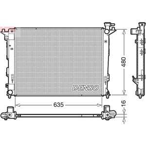 Kylare, motorkylning, hyundai ix35, kia sportage iii, 253102Y500, 253102Y501