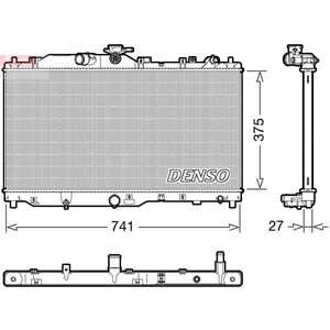 Kylare, motorkylning, mazda cx-3, S55215200, S55215200A, S55215200B, S55215200D