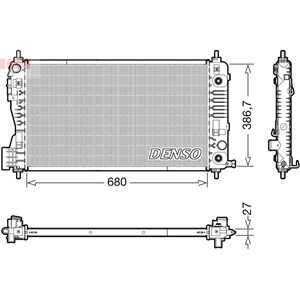 Kylare, motorkylning, opel insignia a sedan, insignia a sports tourer, 23104892