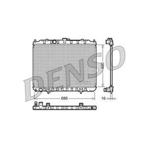 Kylare, motorkylning, nissan x-trail i, 214108H303, 214108H900, 21410EQ30B