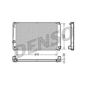 Kylare, motorkylning, toyota rav 4 iii, rav 4 iv, 1640028570, G90100R020