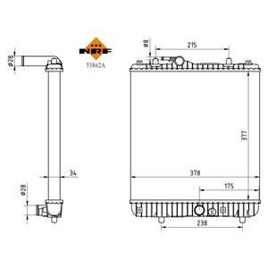 Kylare, motorkylning, opel agila, vauxhall agila mk i, 13182786, 4705904, 4707764