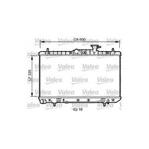 Kylare, motorkylning, hyundai accent ii, accent sedan ii, 2531025100, 25310-25100