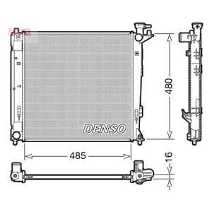 Kylare, motorkylning, hyundai ix35, kia sportage iii, sportage iv, 253102Y000, 253102Y001