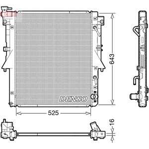 Kylare, motorkylning, mitsubishi l200 / triton, 1350A809, 6000605264