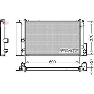 Kylare, motorkylning, toyota verso, 164000D410, 164000T160, 164000T180, 164000T210