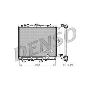 Kylare, motorkylning, mitsubishi pajero sport i, MR258669