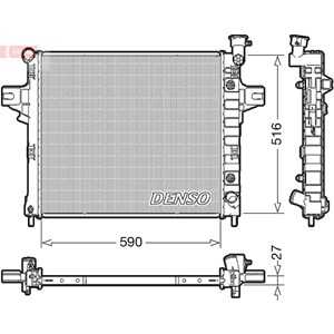 Kylare, motorkylning, jeep grand cherokee ii, 52079883AB, 52079883AC, 52079883AD