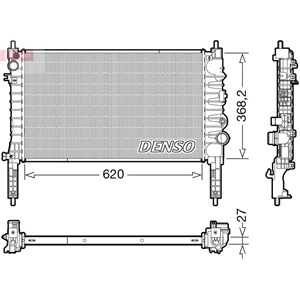 Kylare, motorkylning, opel mokka / mokka x, 1300354, 95136076, 95298554