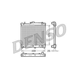 Kylare, motorkylning, suzuki jimny terrängbil täckt, 1770080A00, 1770081A00, 1770082A00