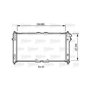 Kylare, motorkylning, mazda 626 hatchback iv, mx-6, xedos 6, KF1215200B, KF12-15-200B, KL2015200, KL20-15-200, KL2015200C, KL20