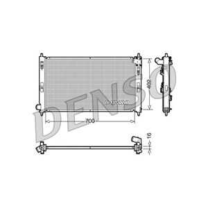 Kylare, motorkylning, mitsubishi asx, lancer viii, lancer sportback viii, outlander ii, 1330T2, 1330V6, 1350A297, MN156092