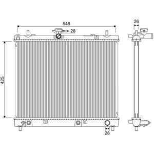 Kylare, motorkylning, daihatsu terios, 16400B1140, 16400-B1140, 16400B1141, 16400-B1141