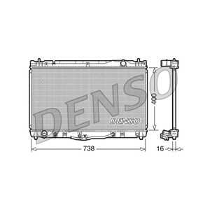 Kylare, motorkylning, toyota camry sedan, 1640020270, 1640020271