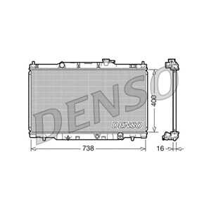 Kylare, motorkylning, honda cr-v ii, 19010PNB003, 19010PNB0031, 19010PNLG01, 19010PNLG51