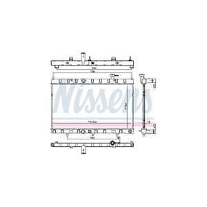 Kylare, motorkylning, nissan x-trail iii, 214604BA0A, 214604BC5A, 214605HA0A