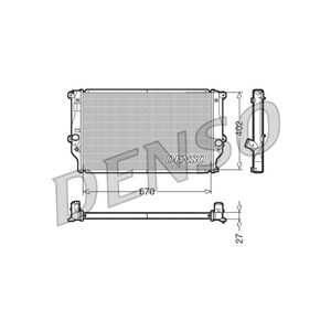 Kylare, motorkylning, toyota rav 4 iii, rav 4 iv, 1640026390, 1640026421