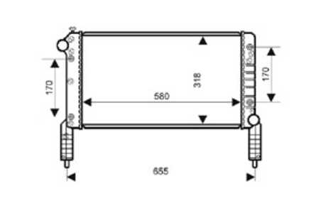 Kylare, motorkylning, fiat doblo minibus,  minivan, doblo skåp/stor limousine, 46 749 000, 46 803 028