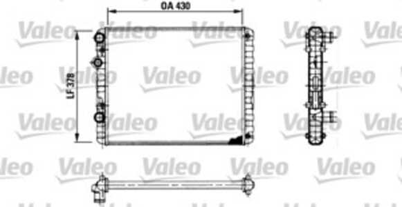 Kylare, motorkylning, seat arosa, cordoba, vw lupo i, polo, polo iii, polo classic iii, polo variant, 6N0121253K