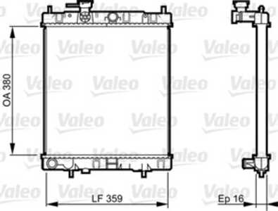 Kylare, motorkylning, nissan micra ii, 214601F520, 21460-1F520, 214601F521, 21460-1F521, 214605F600, 21460-5F600, 214605F615, 2