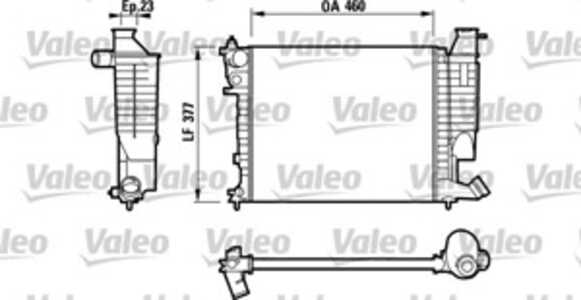 Kylare, motorkylning, citroën,peugeot, 1301FE, 1301-FE, 1301K0, 1301-K0, 1301TQ, 1301-TQ, 1301TR, 1301-TR, 1301TS, 1301-TS, 133