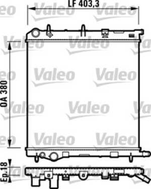 Kylare, motorkylning, citroën,ds,opel,peugeot, 1301AJ, 1301-AJ, 1301M6, 1301-M6, 1330C0, 1330-C0, 1330C1, 1330-C1, 1330C2, 1330