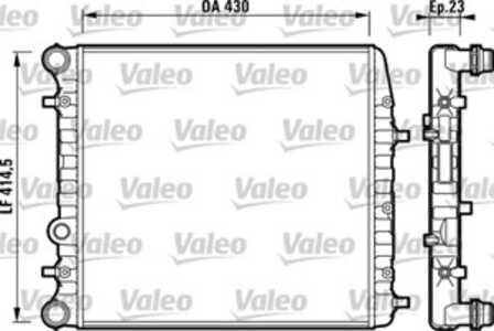 Kylare, motorkylning, seat,skoda,vw, 5Z0121253, 6Q0121253AE, 6Q0121253AG, 6Q0121253J, 6QE121253