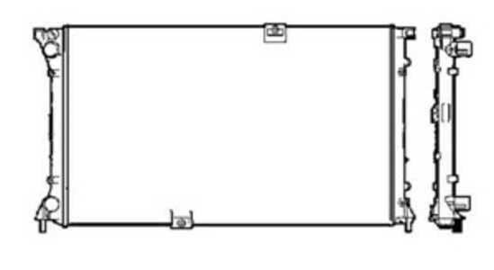 Kylare, motorkylning, nissan,opel,renault, 2140000Q0M, 2140000QAP, 2140000QAT, 4412817, 4414578, 4414579, 7711368941, 820001938