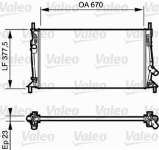 Kylare, motorkylning, citroën,ford,mazda,volvo, 1224472, 1228252, 1230987, 1251092, 1300467, 1305492, 1306399, 1316249, 1321828