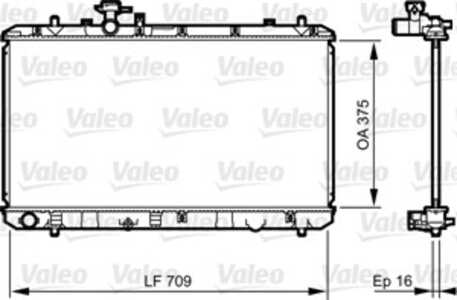 Kylare, motorkylning, fiat sedici, suzuki sx4, sx4 sedan, 1770079J00, 17700-79J00