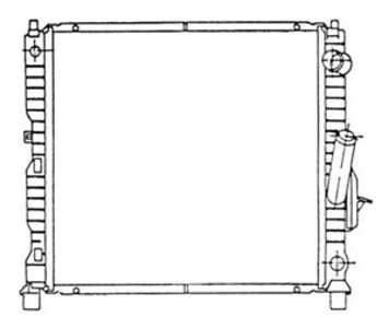 Kylare, motorkylning, renault twingo i, twingo skåp/halvkombi i, 7701038688