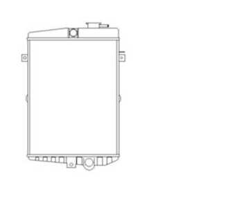 Kylare, motorkylning, audi 80 b1 sedan, 80 b2 sedan, vw passat b1, passat b1 variant, passat b3/b4, santana, 321121253A, 321121