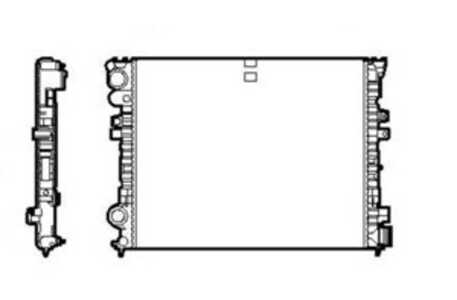 Kylare, motorkylning, citroën,fiat,lancia,peugeot, 133072, 1330E3, 1331ZW, 1482543080, 1489463080, 1609537880, 6694210512, 6694