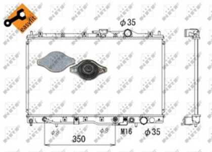 Kylare, motorkylning, mitsubishi space runner, space wagon, MB660213